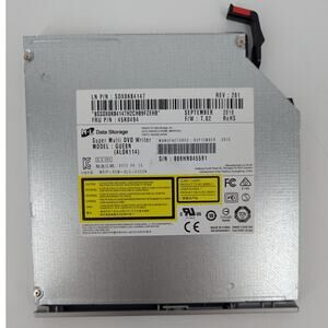 SLIM HL Data Storage Super Multi DVD Writer GUE0N SATA Optical Drive- Untested